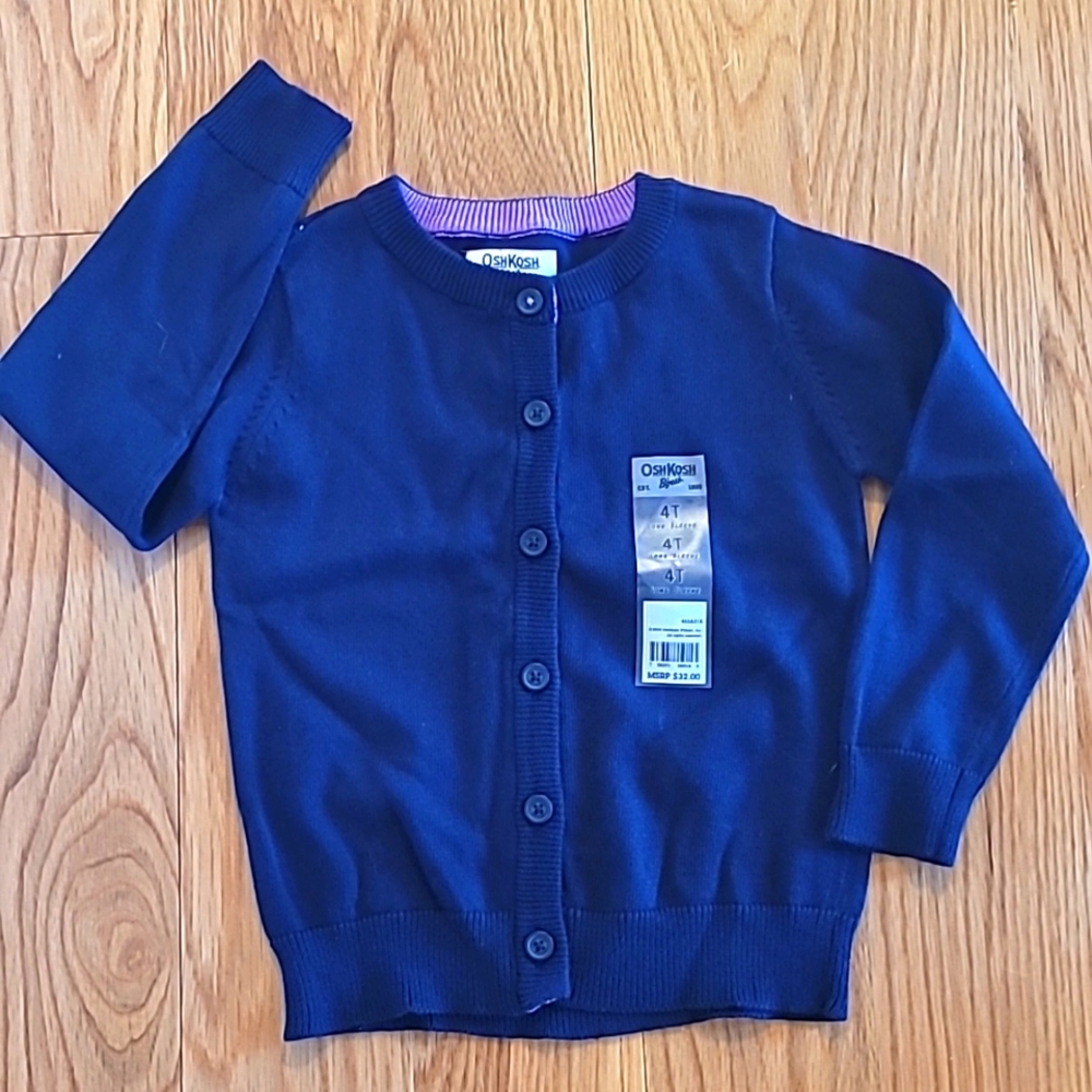 Navy Cardigan